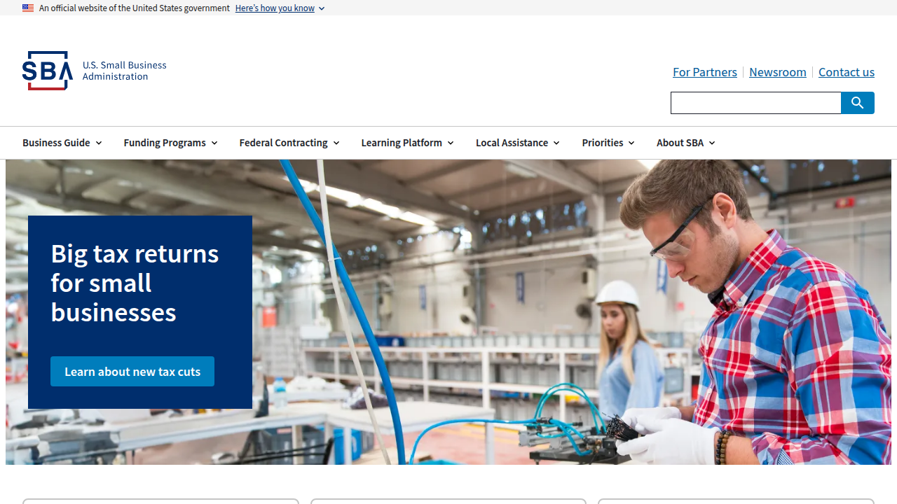 The SBA website is a primary resource for understanding government-backed loans that can facilitate business acquisitions.