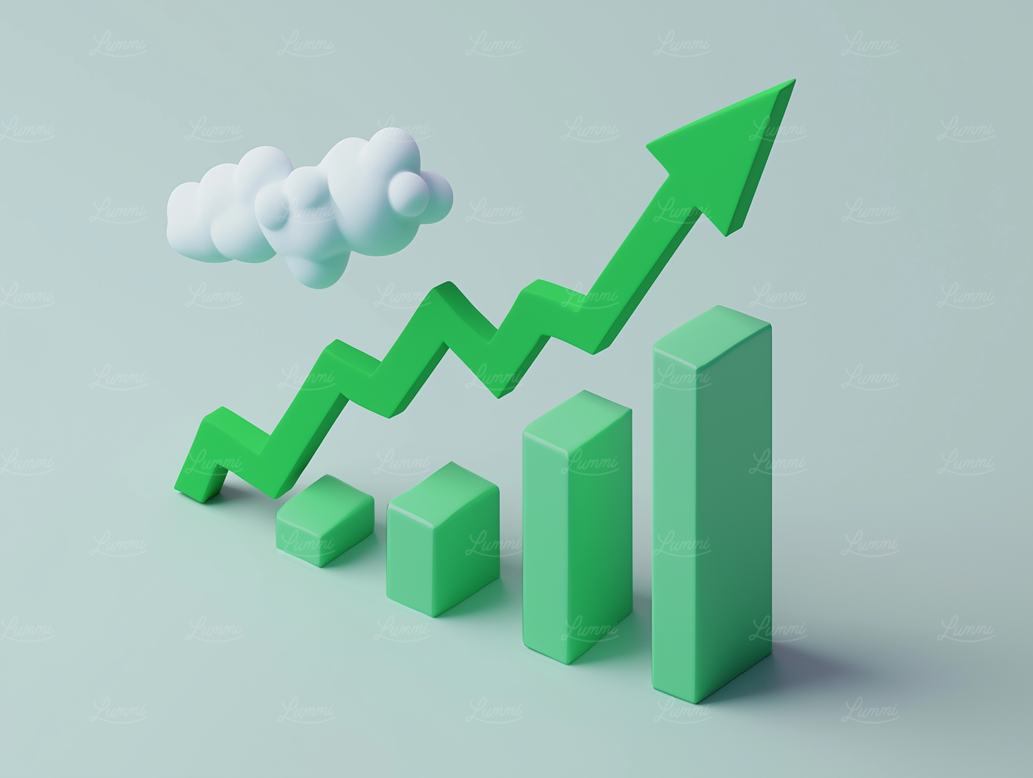 A visual metaphor of a career path, illustrating the upward mobility from appointment setting to management or business development roles.