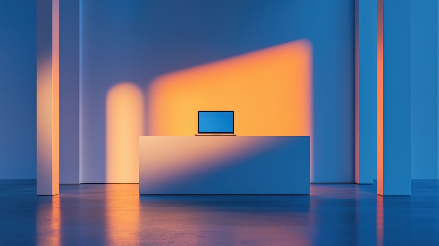 A person focusing on a laptop screen, actively organizing and selecting digital content for a curation website or newsletter.