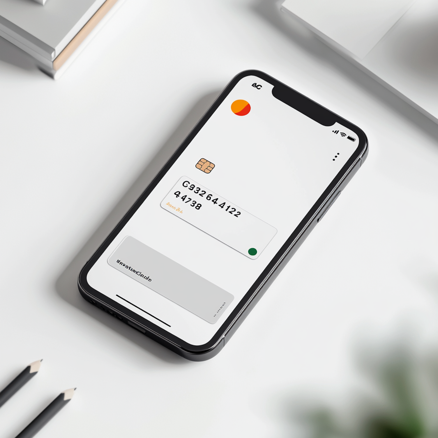 A remote worker managing their business finances on a mobile banking app, illustrating the flexibility of on-the-go management.